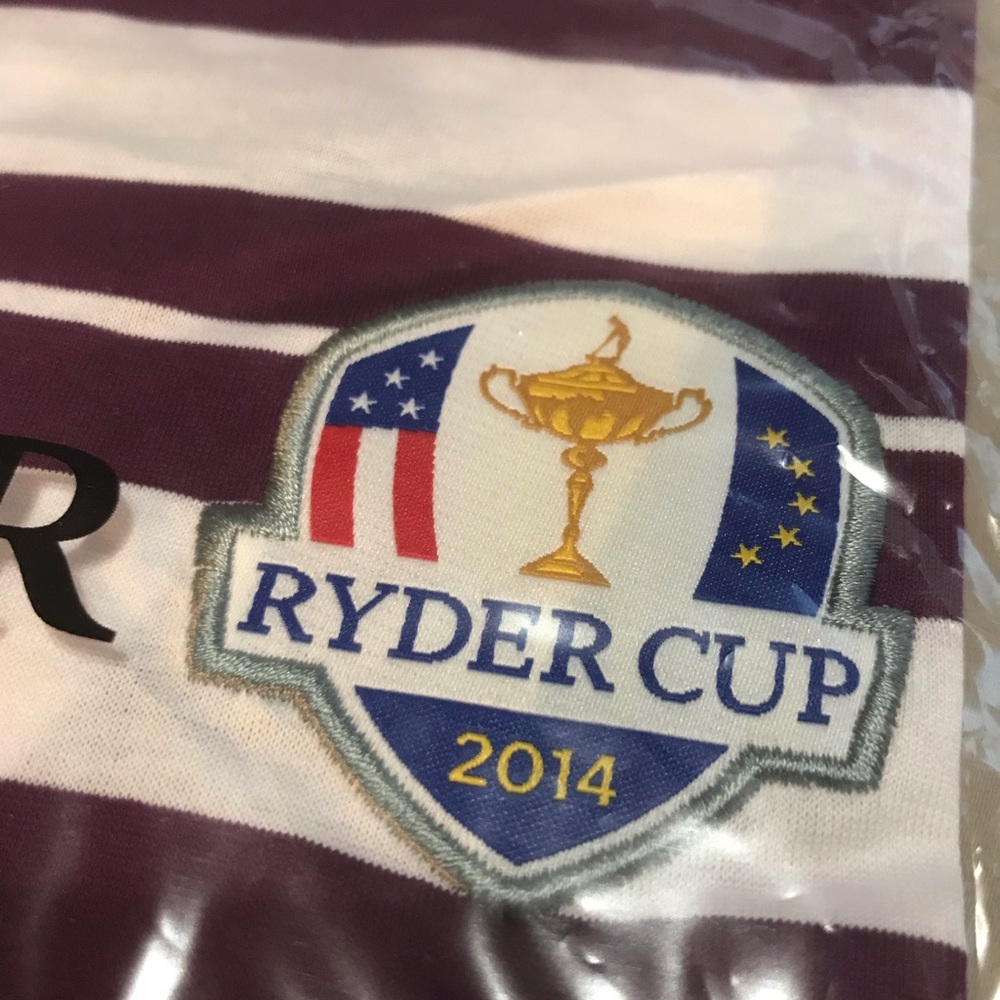 NWT Glenmuir Europe Ryder Cup Golf Polo Large